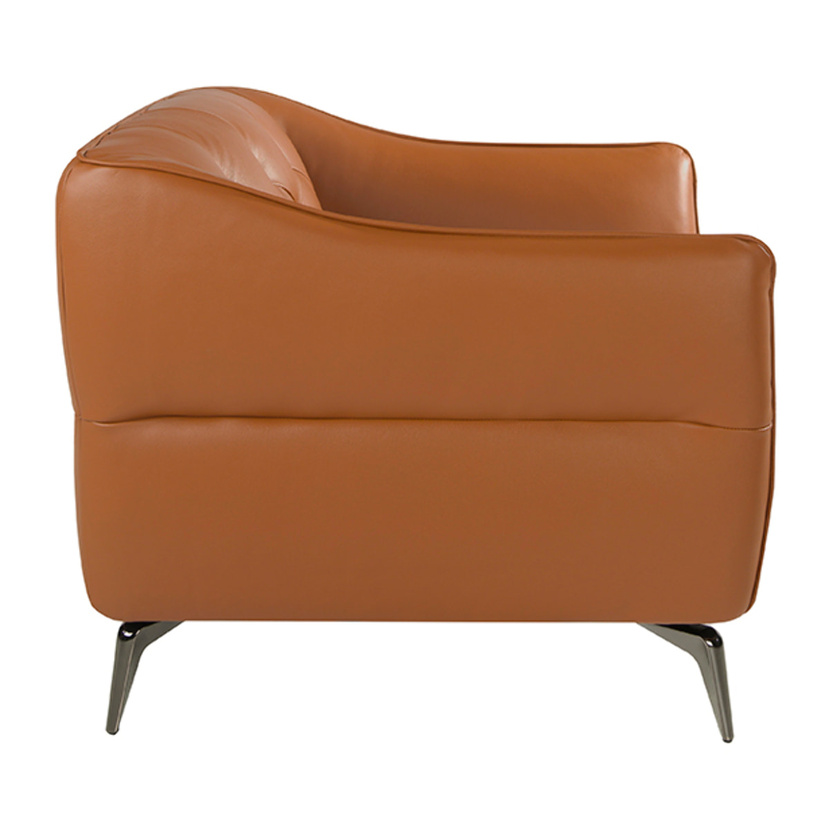 Sofá 2 plazas Angel Cerda en piel de vacuno 171x95x77cm