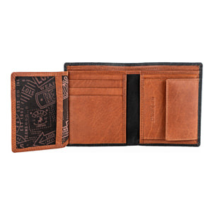 Cartera Hombre Piel Lois Dothan Negro