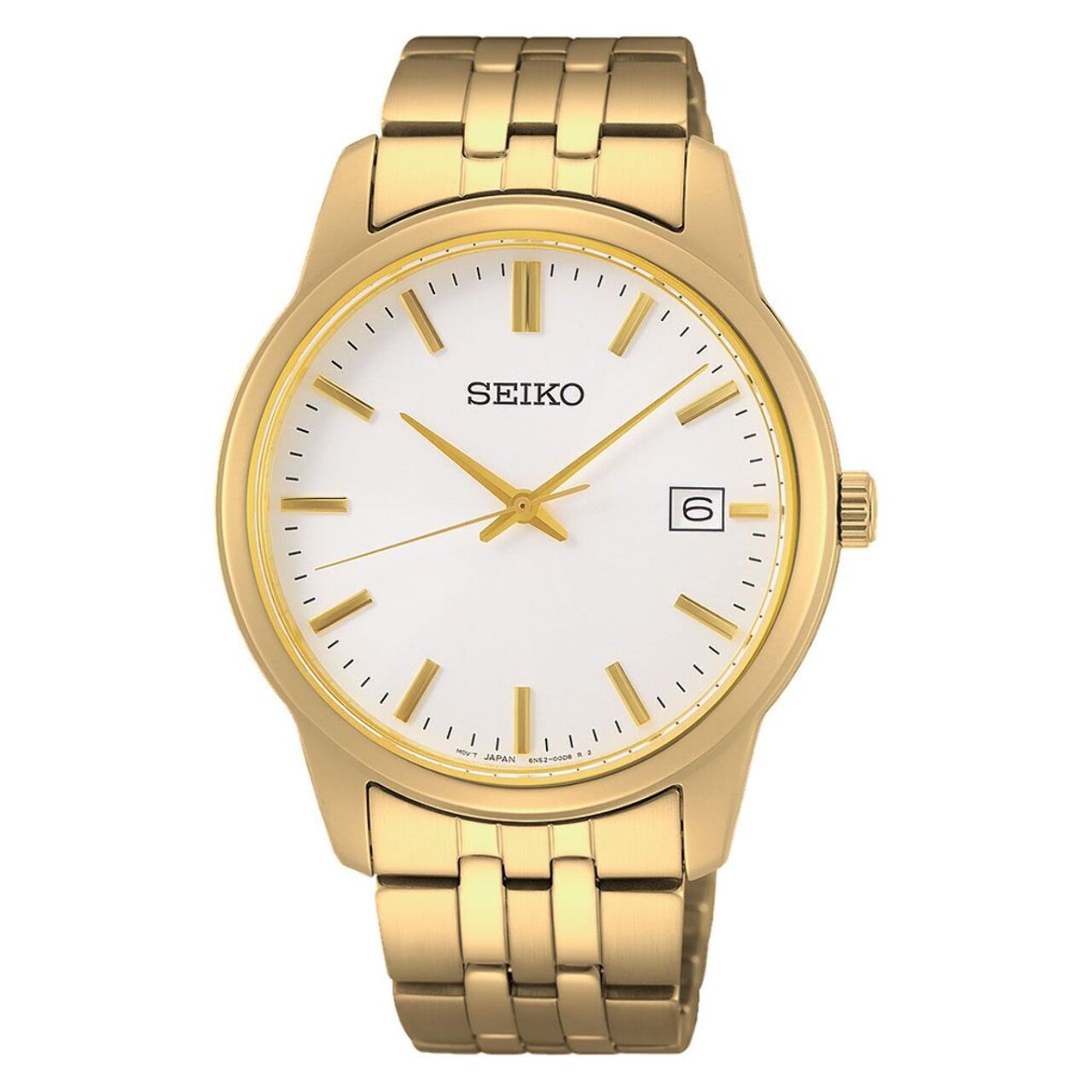 Reloj Seiko SUR404P1 Hombre Analogico Cuarzo con Correa de Acero inoxidable