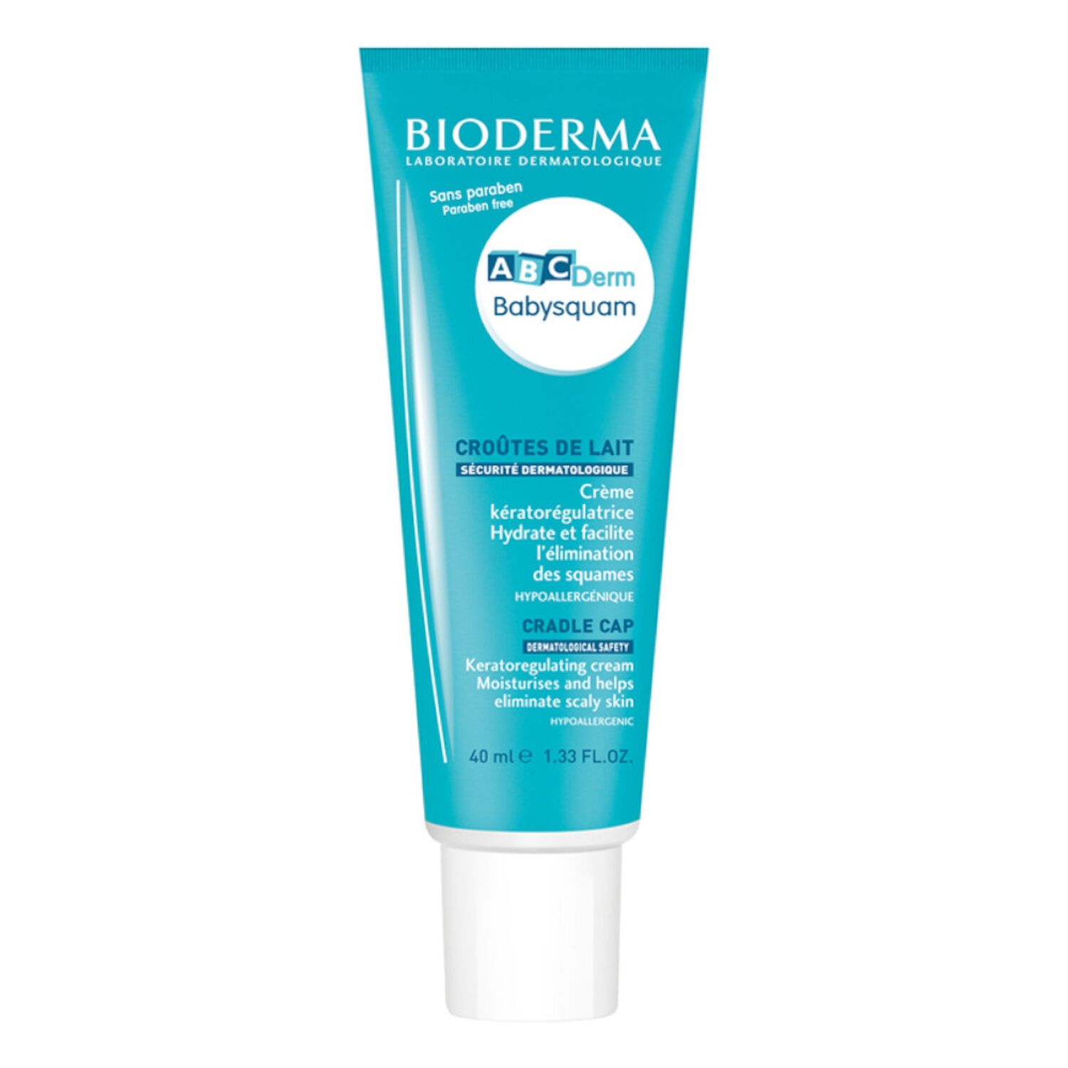 ABCDerm Babysquam - Crème Kératorégulatrice et Hydratant 40 ml