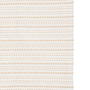 Rideau jacquard "Micah" 130x260cm beige lin