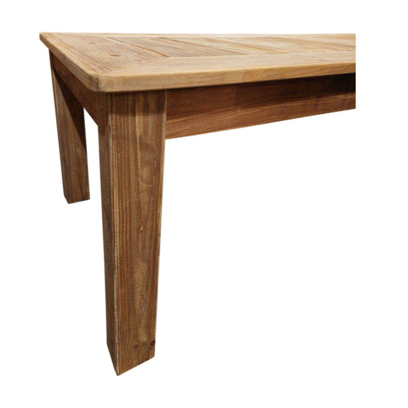 Table extensible en bois de pin recyclé 224/264/304cm- ORIGIN 2
