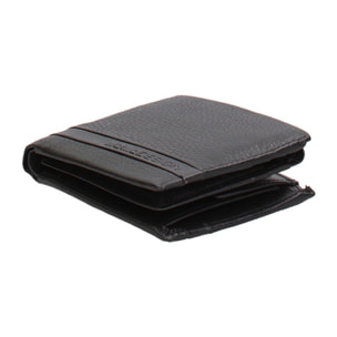 Portafoglio uomo in vera pelle - Modello Aurelian Ultra - Casual - 9.0 x 11.5 x 2.0 cm