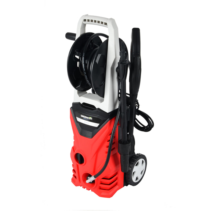 Hidrolimpiadora eléctrica alta presión, potencia 1400W - Greencut JET140C-4