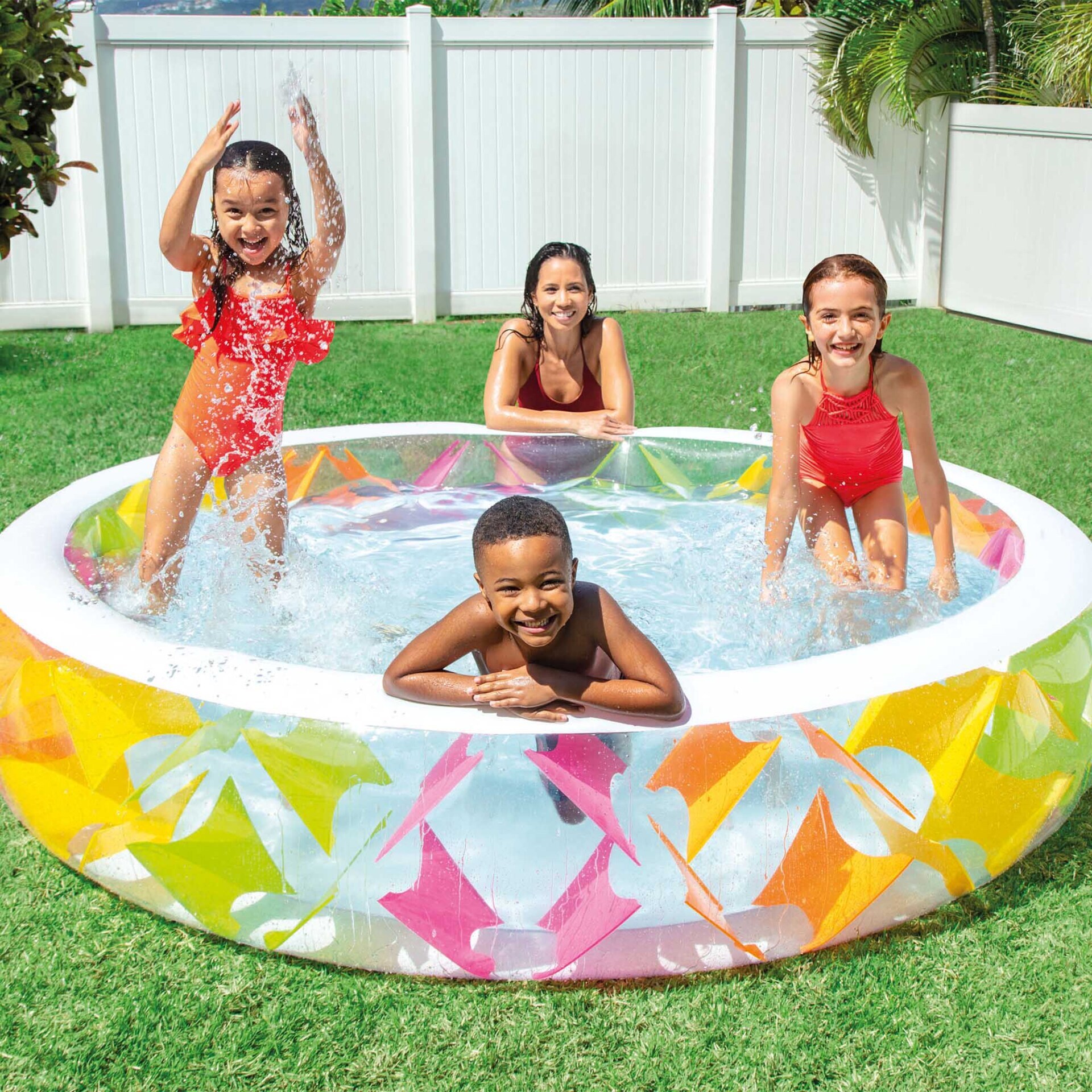 Molinete para piscina hinchable Intex, 229cm x 56cm