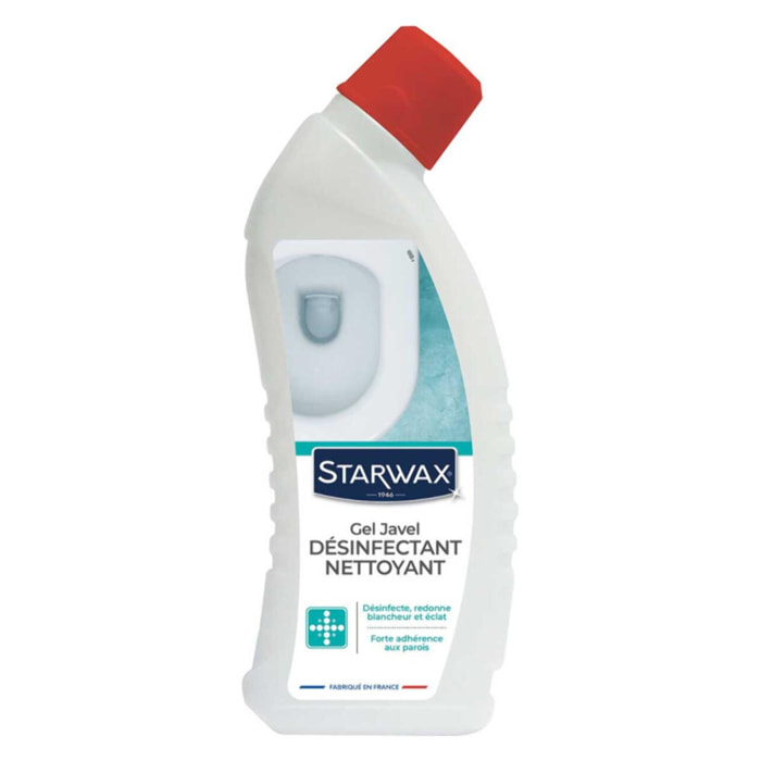 Pack de 4 - Starwax - Desinfectant Gel Javel Wc 750Ml