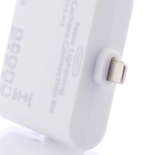 Adaptador 5 En 1 iPad Air 1/2-Mini 1/2/3-Ipad 4