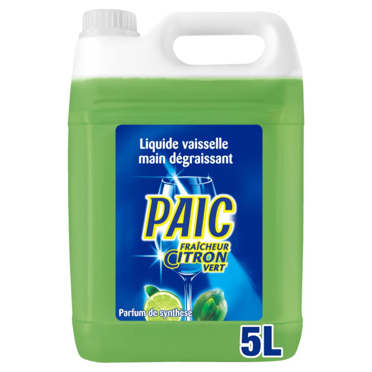 Liquide vaisselle Paic Citron Vert 5L