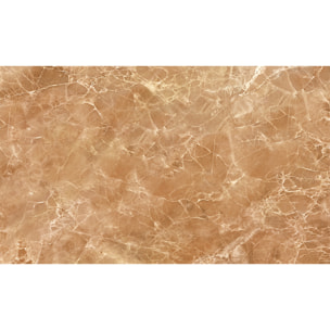 Revêtement sticker sol - MARBRE BRUN CAPPUCCINO - Rouleau adhésif Protection Anti-dérapant
