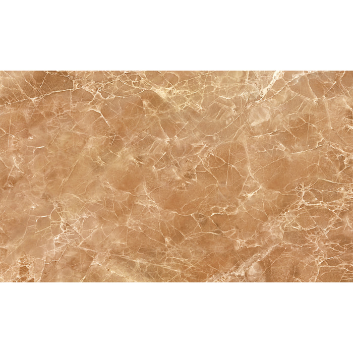 Revêtement sticker sol - MARBRE BRUN CAPPUCCINO - Rouleau adhésif Protection Anti-dérapant