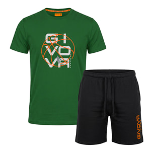 Completo Homewear Uomo Corto GIVOVA Cotone