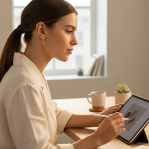 Pendiente dorado cuadrado irregular dorado