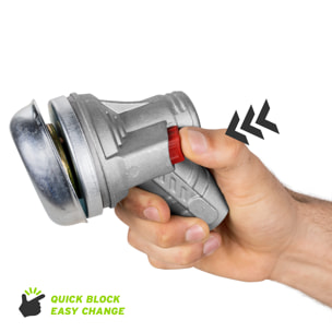 Desbrozadora de gasolina  potente motor de 65cc y 4.9cv - Greencut GGT650X-1