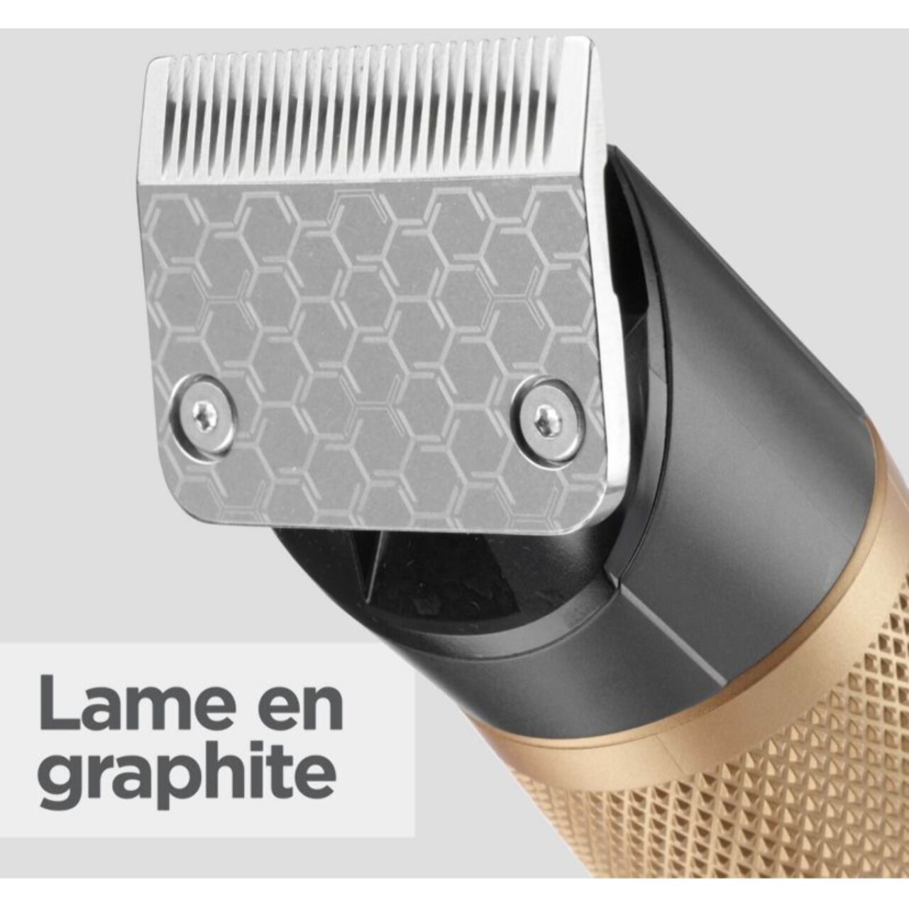 Tondeuse cheveux BABYLISS E987E Graphite Precision, 27 hauteurs de coupe, précision 0,5 mm, autonomie 160 mn