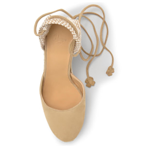 Alpargata cuña de yute 9cm