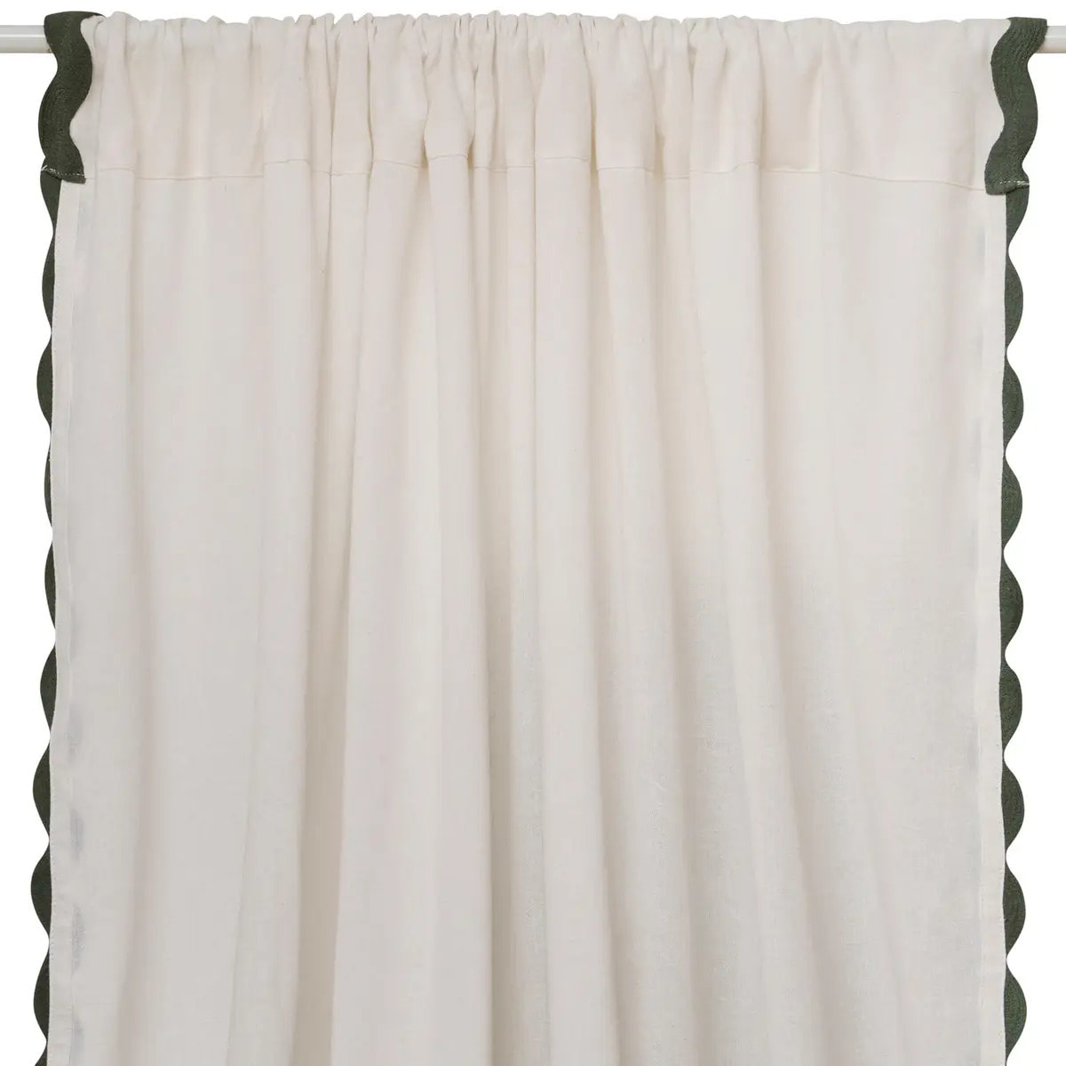 Rideau Cherry blanc 140x260cm