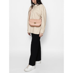 Borsa a spalla da donna - Modello False - Vera pelle - 27.0 x 15.0 x 7.0 cm