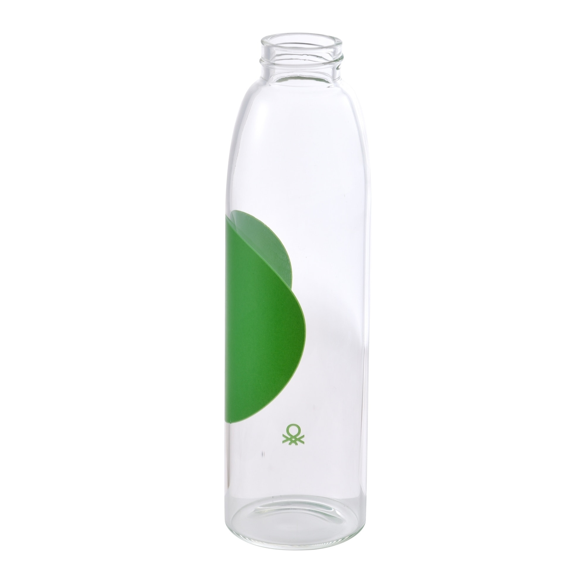 Botella de agua 500ml borosilicato tapa verde de grifo rainbow be