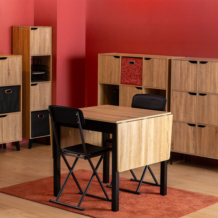 Table extensible 2 à 6 personnes à rabat