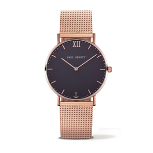 Reloj Paul Hewitt SA-R-SM-B-4S Unisex Analogico Cuarzo con Correa de Acero inoxidable