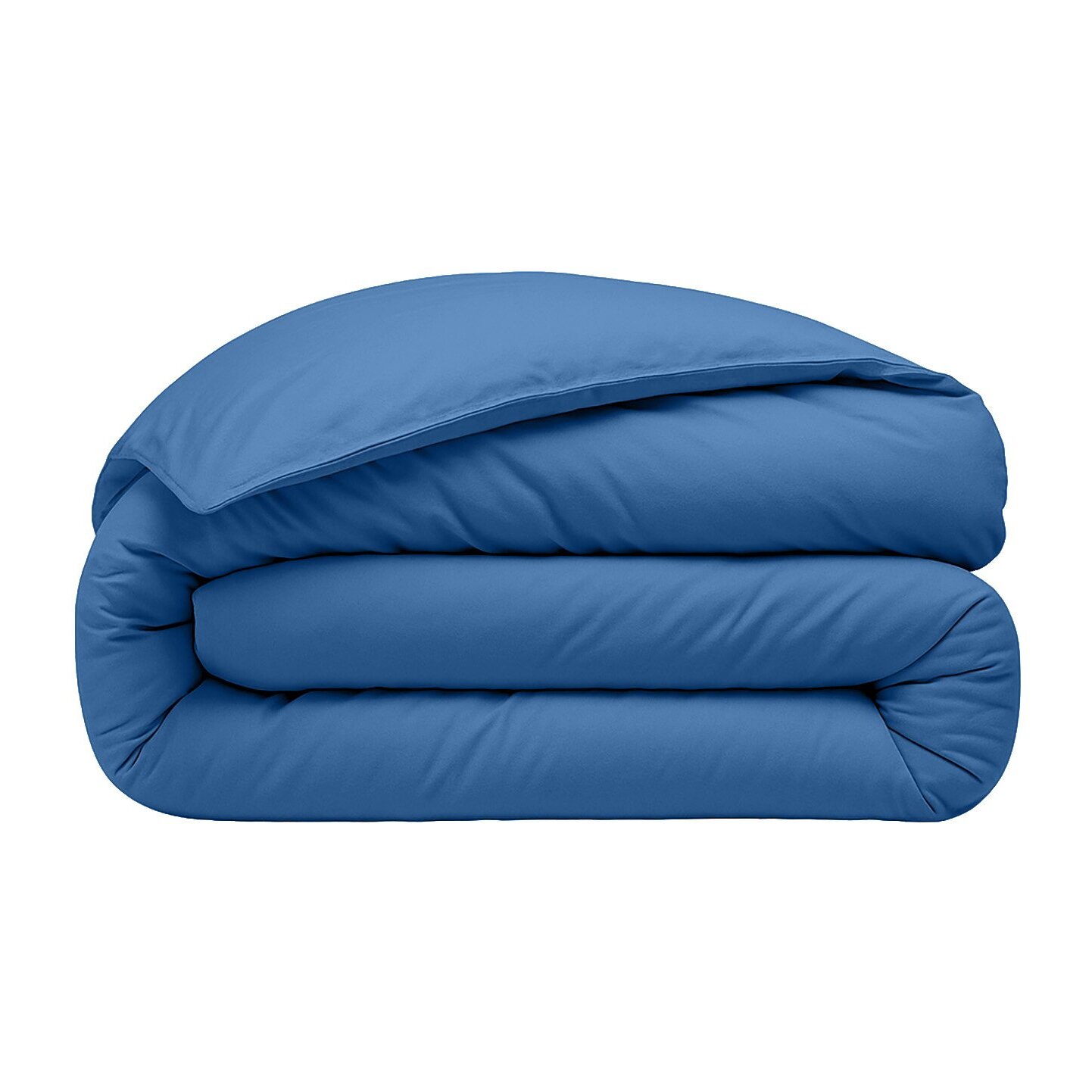 Housse de couette bonnet 40cm 100% percal de coton - lake