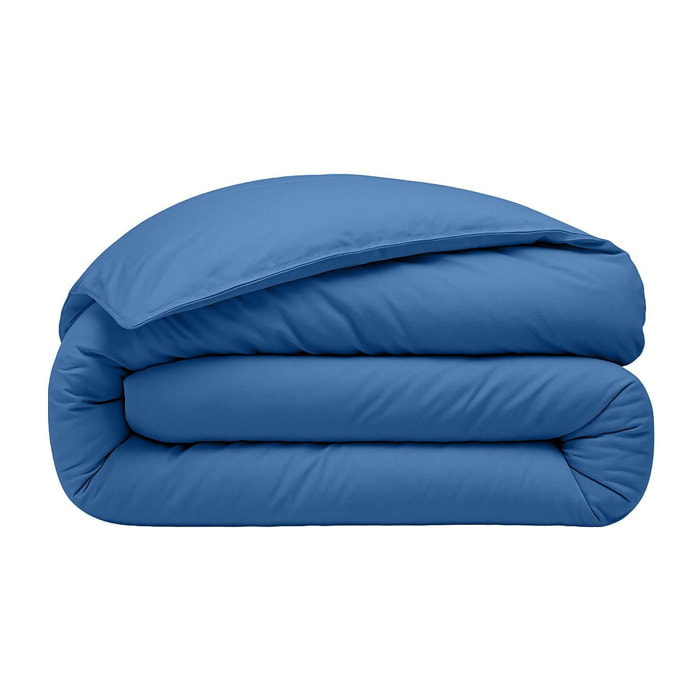 Housse de couette bonnet 40cm 100% percal de coton - lake