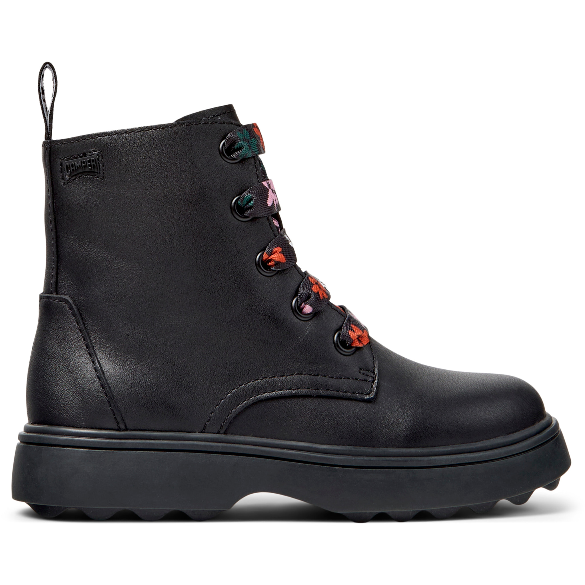 Botines - CAMPER Norte - Negro - Cuero liso