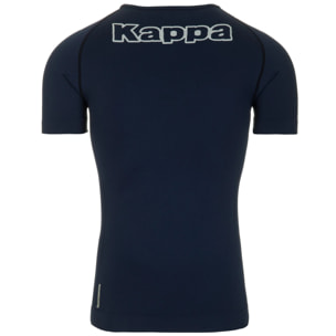 Kappa - Camisetas térmicas y tops Hombre Azul - KAPPA4SKIN KOMBAT NARTV