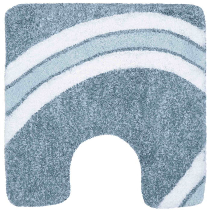 Tapis de bain Microfibre CURVE Bleu Spirella
