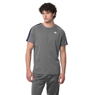 Kappa - T-Shirts & Top Uomo Grigio - 222 Banda Coen Slim