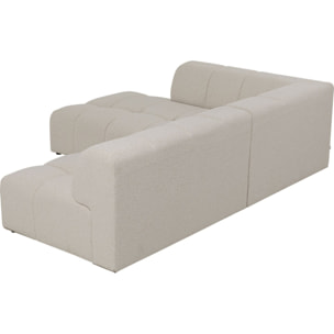 Canapé d'angle Belami gauche crème Kare Design