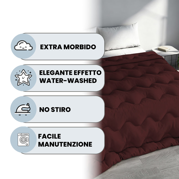 TRAPUNTA INVERNALE WATERWASHED MATRIMONIALE Made in Italy