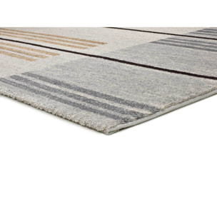 CRAFT Alfombra étnica en tonos gris y beige, varias medidas disponibles