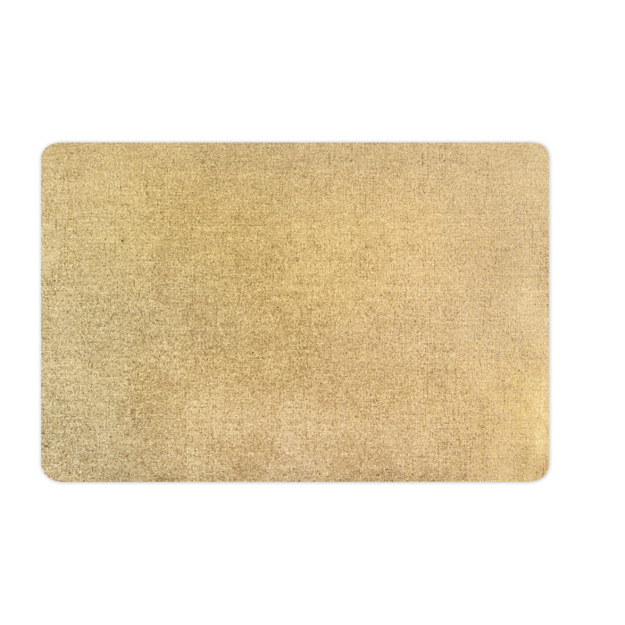 Set de 6 sets de table rectangulaires Excelsa – Gold, PVC Doré