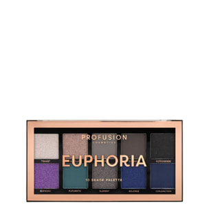 Palette Euphoria - Palette fards à paupières 10 teintes 16 g