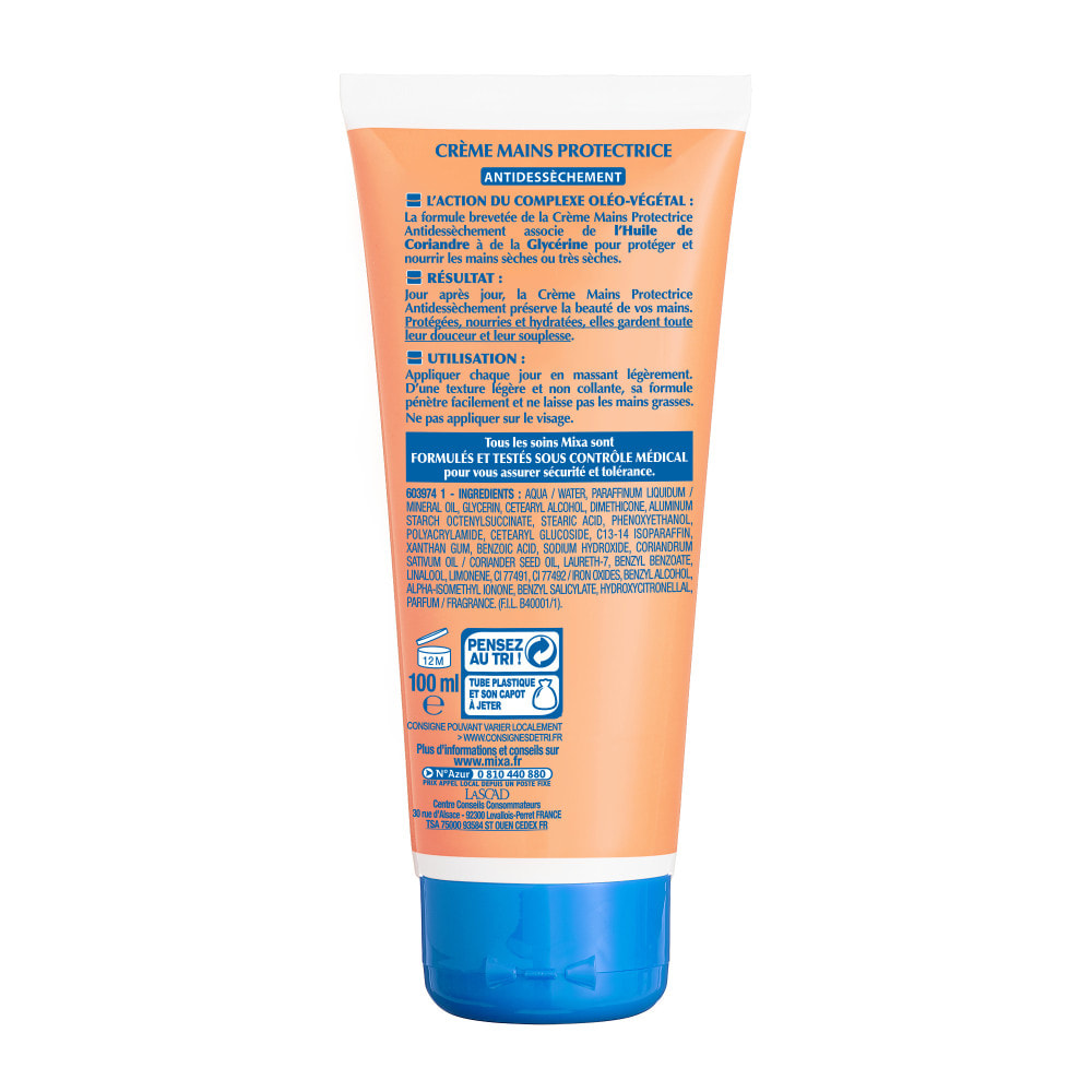 Mixa Crème mains Anti-dessèchement 100ml