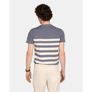 CAMISETA STRIPE POCKET