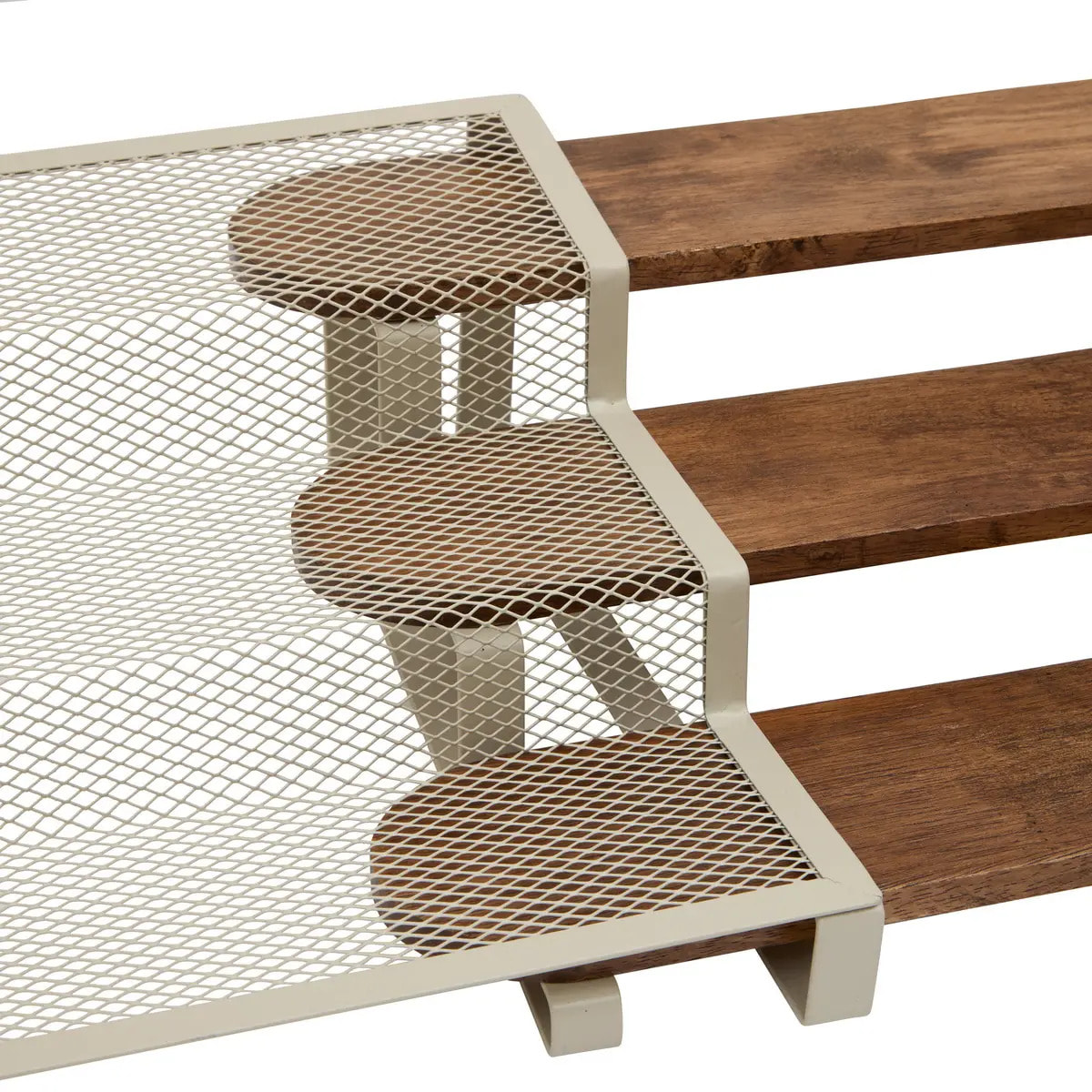 Support à épices extensible 3 niveaux Telma beige