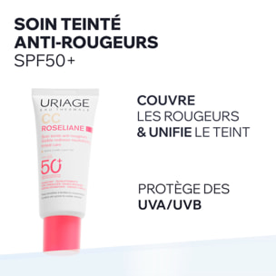 TOLEDERM - CC Cream Soin teinté anti-rougeurs SPF50+ 40ml