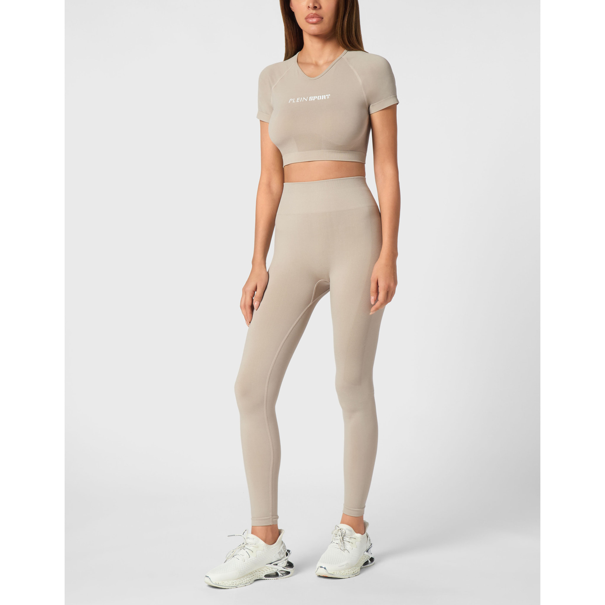PLEIN SPORT Maglietta con scollo a V