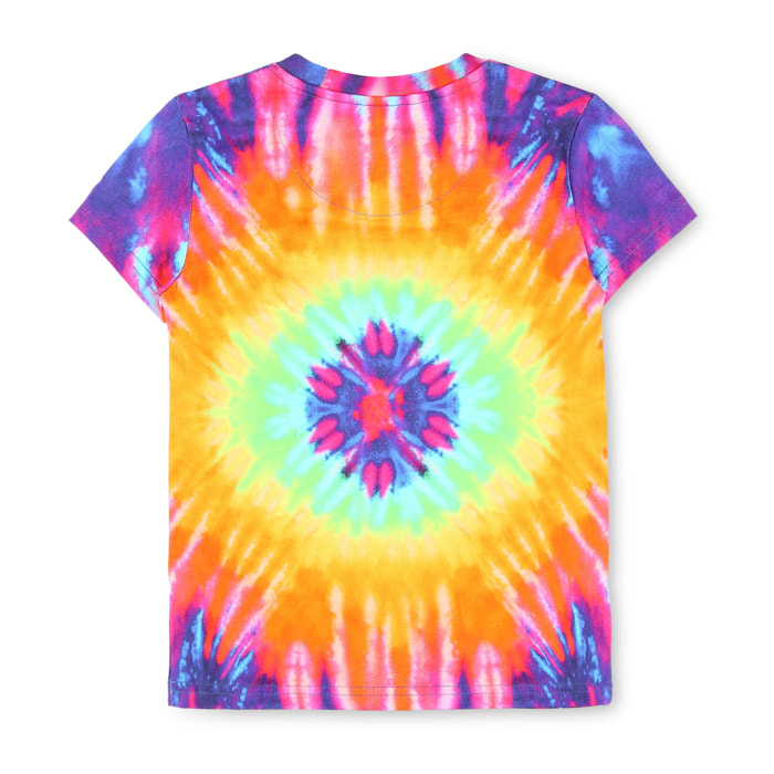 PHILIPP PLEIN T-Shirt Round Neck Ss TIE DYE