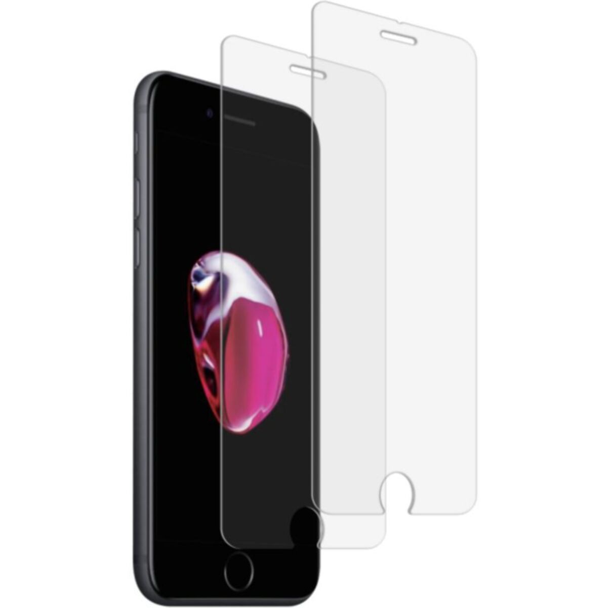Protège écran ESSENTIELB iPhone 6/7/8/SE Verre trempé x2