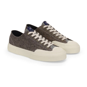 Superga - Sneakers Uomo Donna Grigio - 2432 WORKS WOOL PATCHWORK