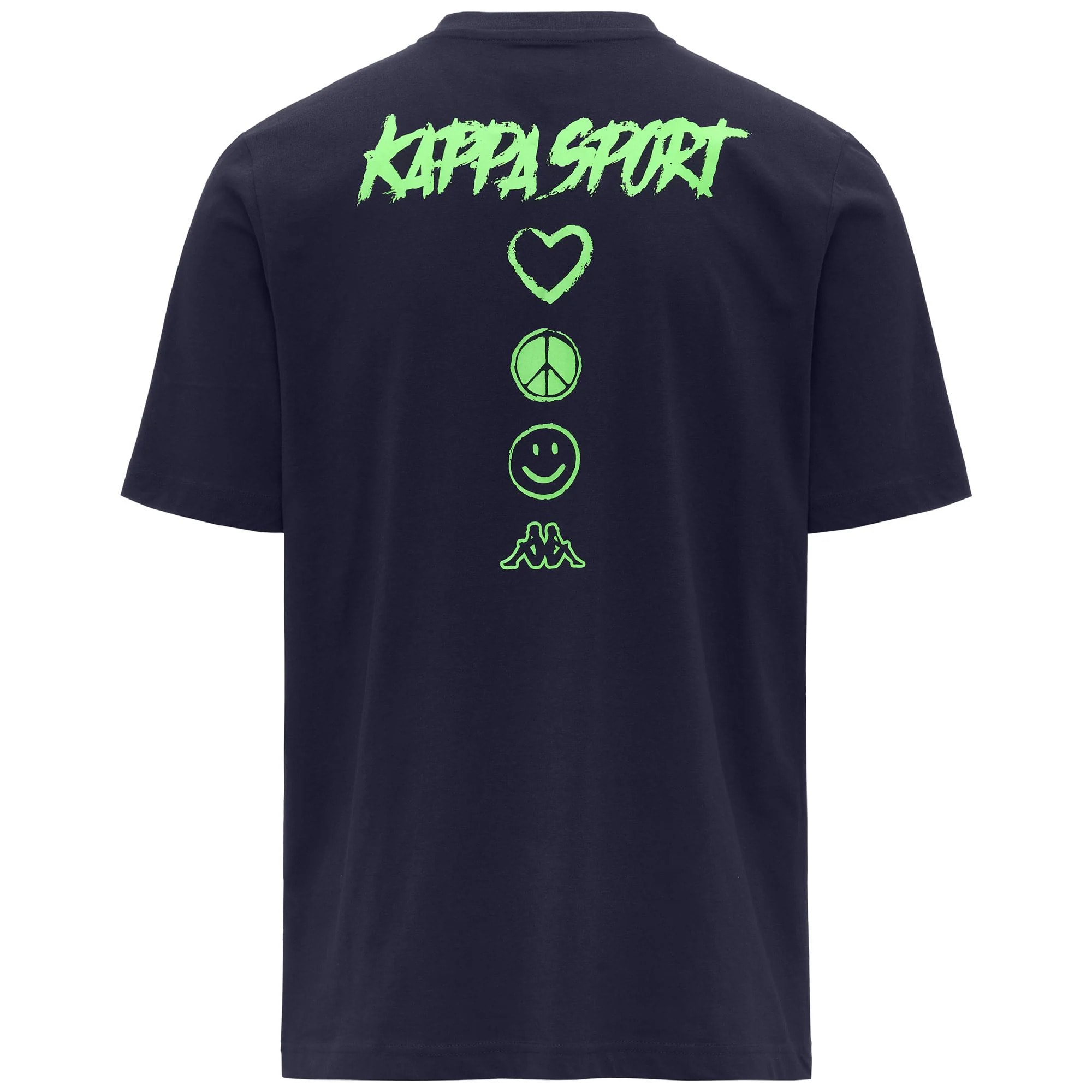 Kappa - T-Shirts & Top Uomo Blu - Logo Ciao 140