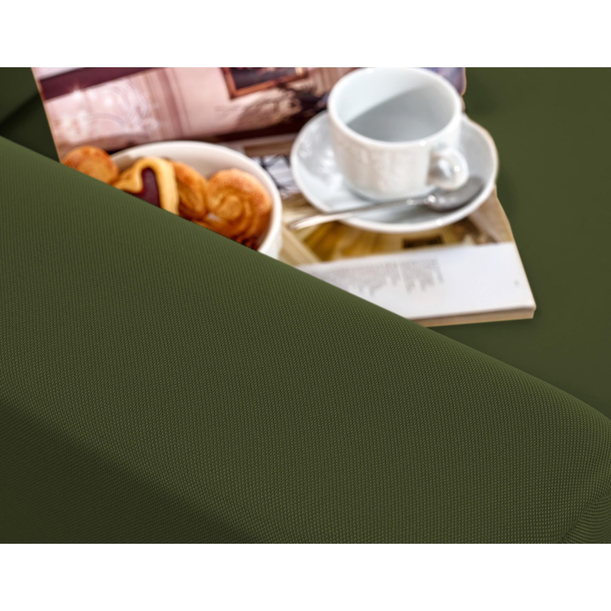 Copridivano Elasticizzato Antimacchia Magic Verde