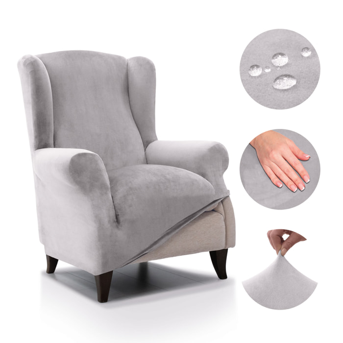 Funda TERCIOPELO ANTIMANCHAS Multi elástica para OREJERO modelo VERONICA