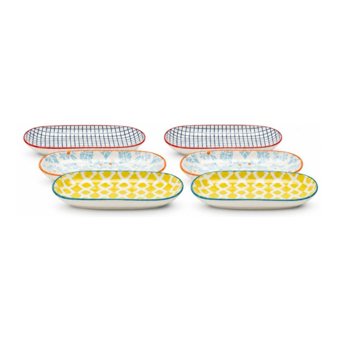 Lot de 6 coupelles design 1, SABAE