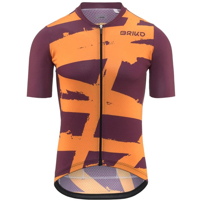 Briko - Maglie gioco, Uomo, Rosso - JERSEYKO TRACE