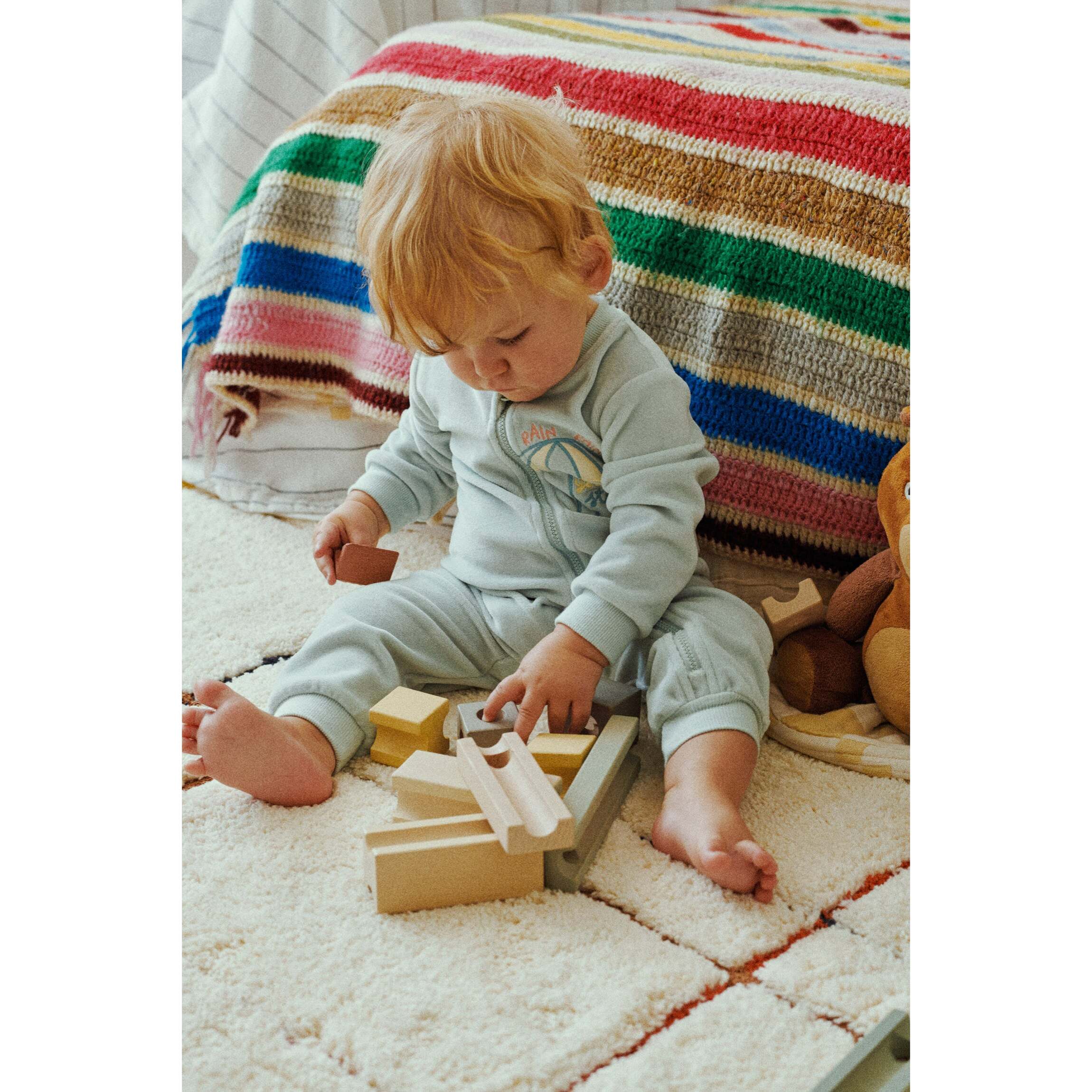 Tutina a maniche lunghe per neonato Rainy Day