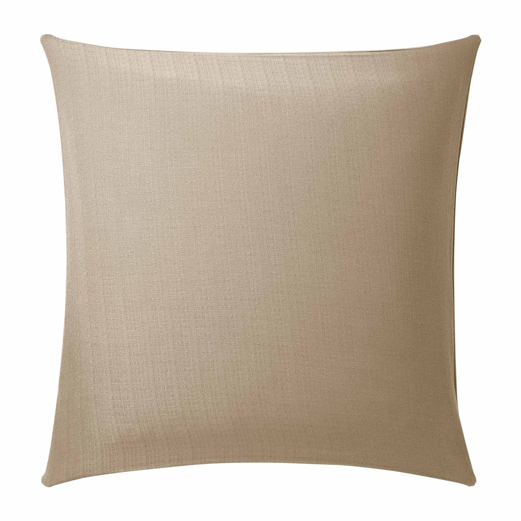 Parure de lit 3 pièces en coton tissage épais housse + taies - Naturel